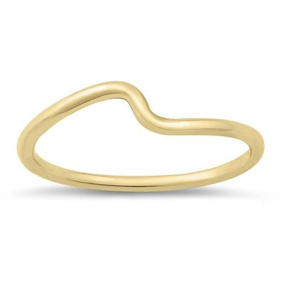 Sterling Silver Yellow Gold Plated Ring