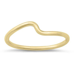 Sterling Silver Yellow Gold Plated Ring