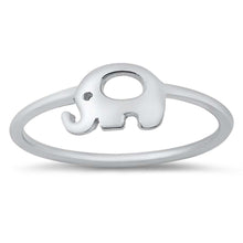 Load image into Gallery viewer, Sterling Silver Baby Elephant Ring