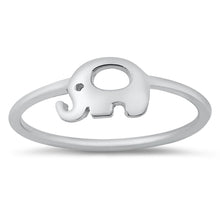 Load image into Gallery viewer, Sterling Silver Baby Elephant Ring