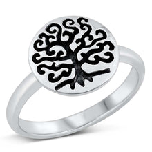 Load image into Gallery viewer, Sterling Silver Tree Of Life Ring