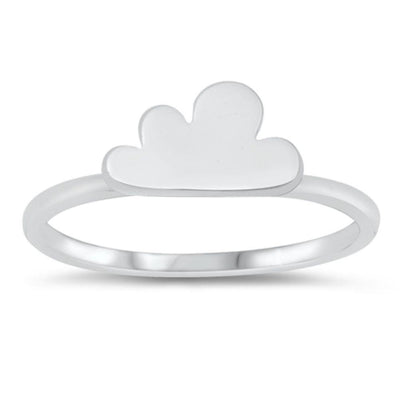 Sterling Silver Oxidized Cloud Ring - silverdepot