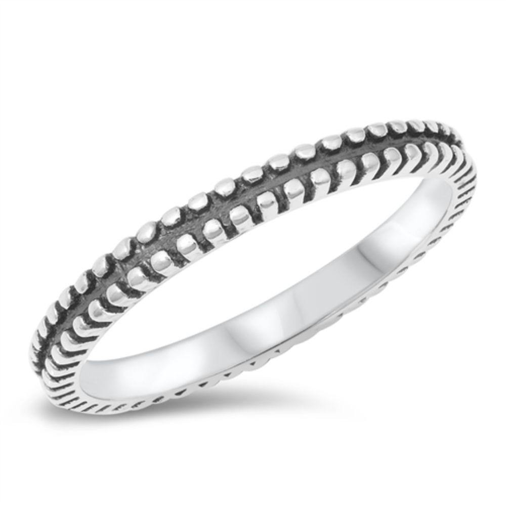 Sterling Silver Oxidized Ring - silverdepot