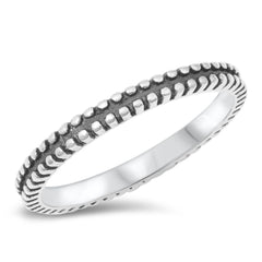 Sterling Silver Oxidized Ring