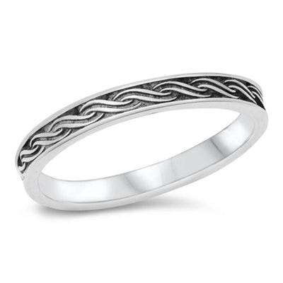 Sterling Silver Oxidized Ring - silverdepot