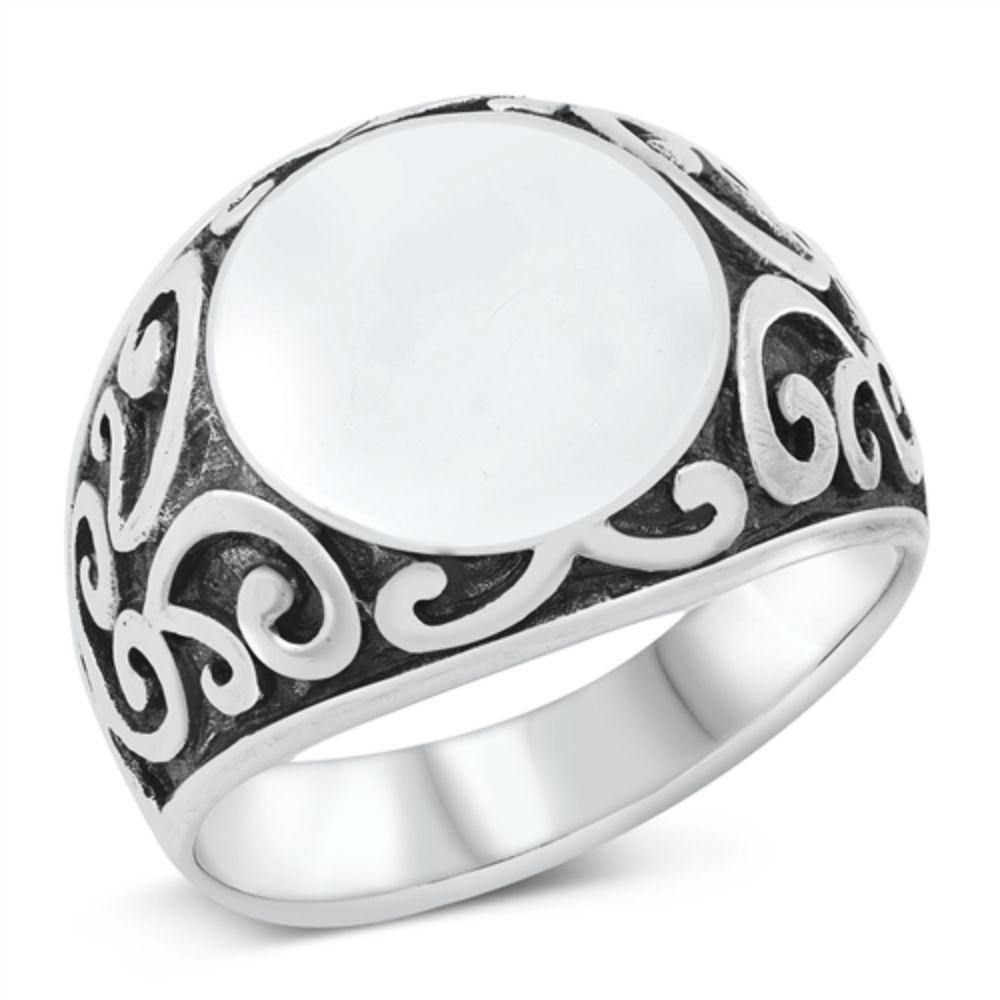 Sterling Silver Oxidized Ring