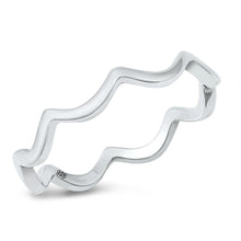 Load image into Gallery viewer, Sterling Silver Wavy Ring - silverdepot