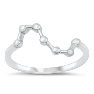 Sterling Silver Constellation Ring - silverdepot