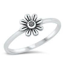 Load image into Gallery viewer, Sterling Silver Flower Ring - silverdepot