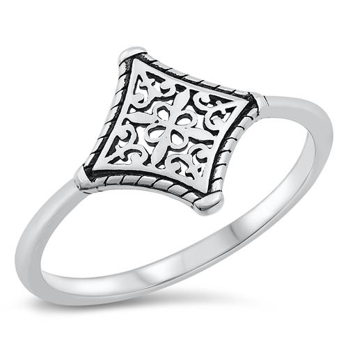 Sterling Silver Oxidized Ring