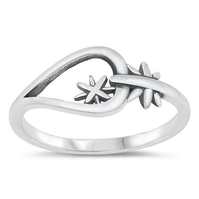 Sterling Silver Oxidized Ring