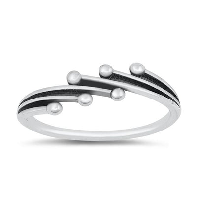 Sterling Silver Oxidized Ring