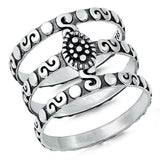 Sterling Silver Oxidized Ring-1