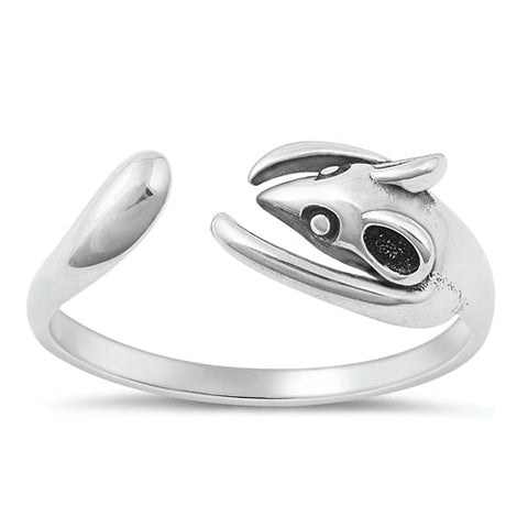 Sterling Silver Oxidized Mouse Ring