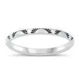 Sterling Silver Oxidized Ring-1.8mm