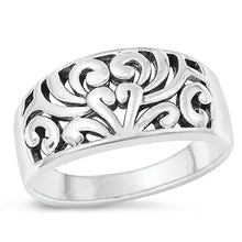 Load image into Gallery viewer, Sterling Silver Oxidized Celtic Band Ring