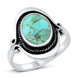 Sterling Silver Turquoise Stone Ring