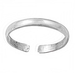 Sterling Silver 2.5mm Curve Shape Toe Ring