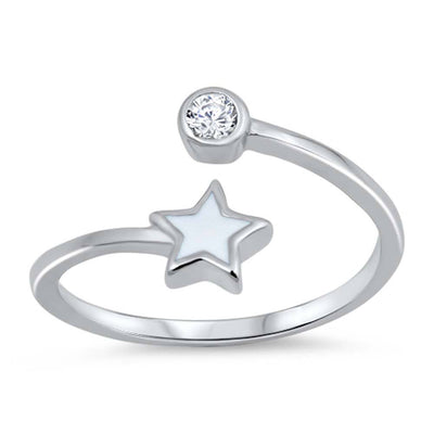 Sterling Silver Star Toe Ring
