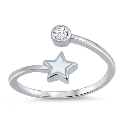 Sterling Silver Star Toe Ring