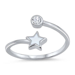 Sterling Silver Star Toe Ring