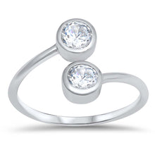 Load image into Gallery viewer, Sterling Silver Round Toe Ring
