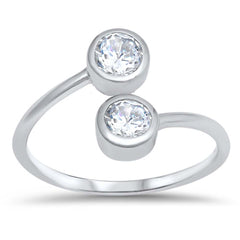 Sterling Silver Round Toe Ring