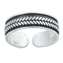 Load image into Gallery viewer, Sterling Silver Handmade Bali Design Toe Ring