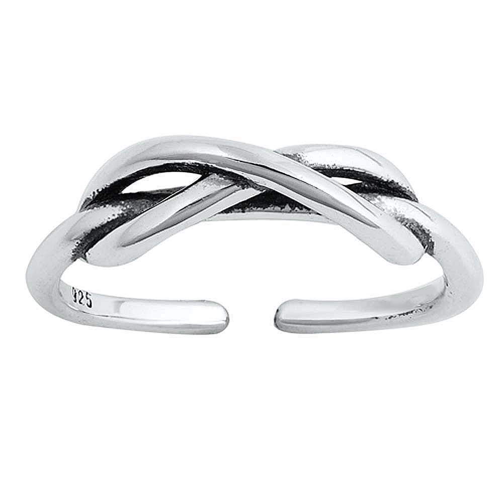Sterling Silver Infinity Toe Ring