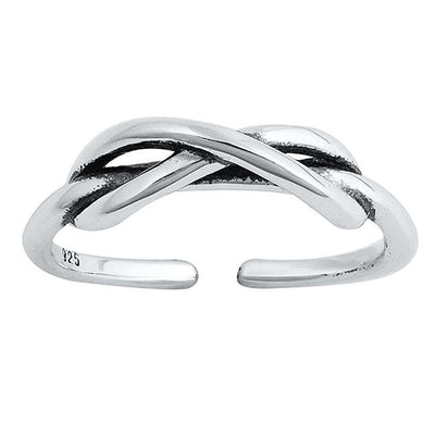 Sterling Silver Infinity Toe Ring