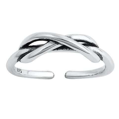Sterling Silver Infinity Toe Ring