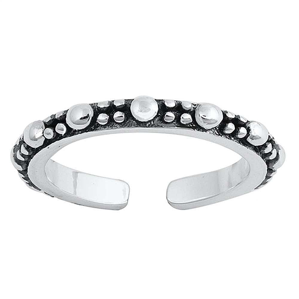 Sterling Silver Bali Toe Ring