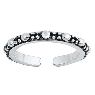 Sterling Silver Bali Toe Ring
