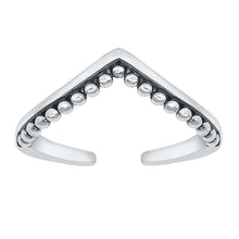 Load image into Gallery viewer, Sterling Silver Wave Toe Ring