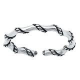 Sterling Silver Rope Toe Ring