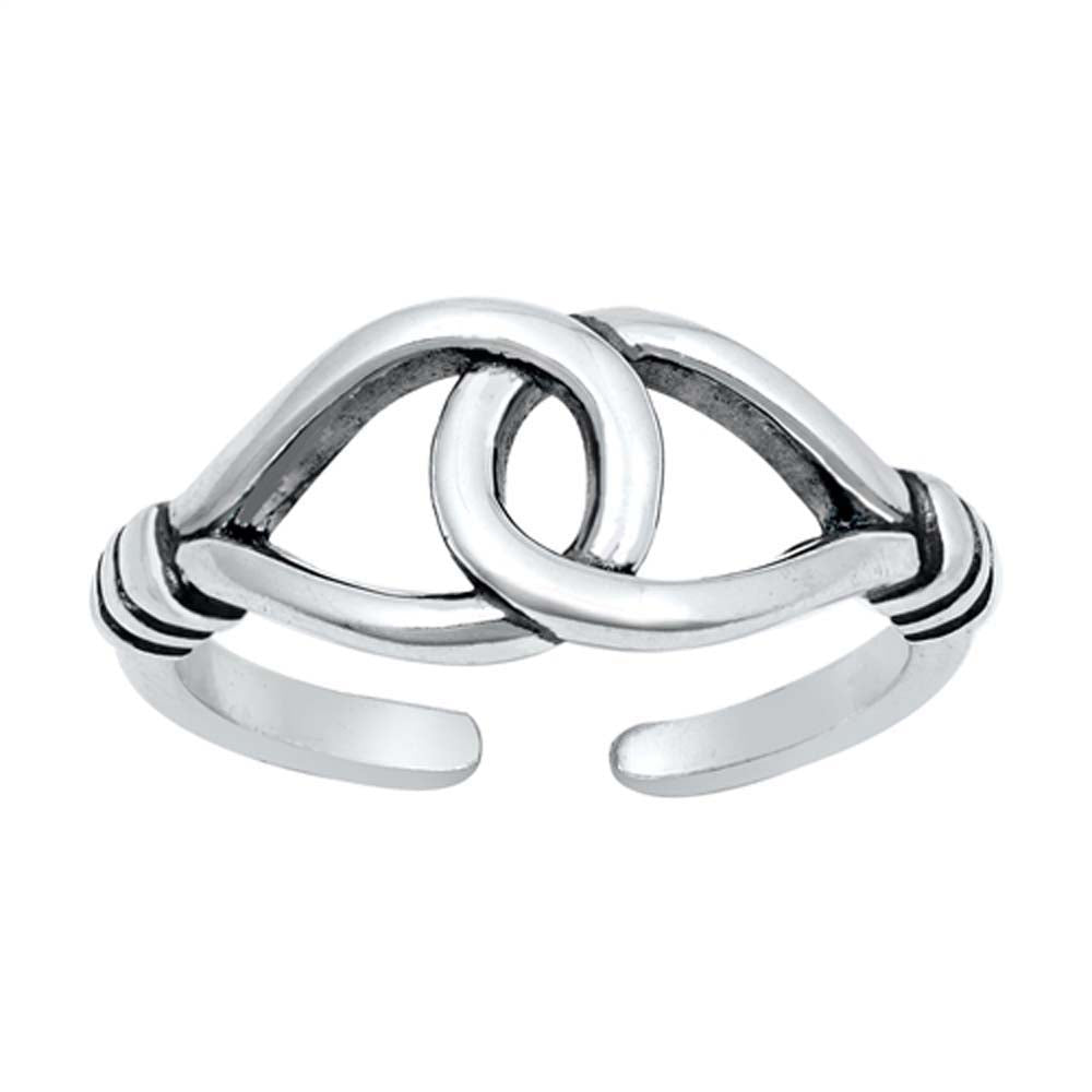 Sterling Silver Loop Ring