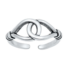 Load image into Gallery viewer, Sterling Silver Loop Ring