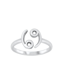 Load image into Gallery viewer, Sterling Silver Gemini Zodiac Sign Toe Ring - silverdepot
