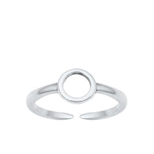 Load image into Gallery viewer, Sterling Silver Oxidized Toe Ring-5.6 mm