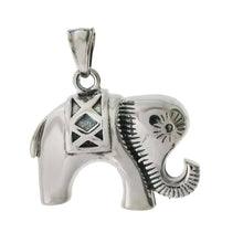 Load image into Gallery viewer, Sterling Silver Elephant Pendant