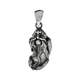 Sterling Silver Chinese Luck Animal Brave Troop Oxidized Pendant