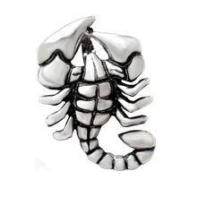 Load image into Gallery viewer, Sterling Silver Scorpio Oxidized Pendant