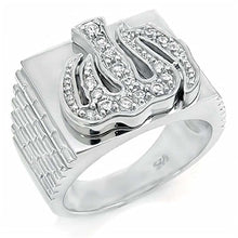 Load image into Gallery viewer, Sterling Silver Cubic Zirconia CZ Man RingAnd Weight 13.8gramAnd Width 15mm