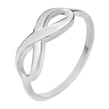 Load image into Gallery viewer, Sterling Silver Infinity Ring