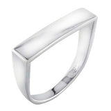 Sterling Silver Engravable Band Ring