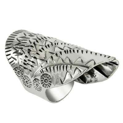 Sterling Silver Adjustable RingAnd Weight 9.5 gramAnd Width 36mm