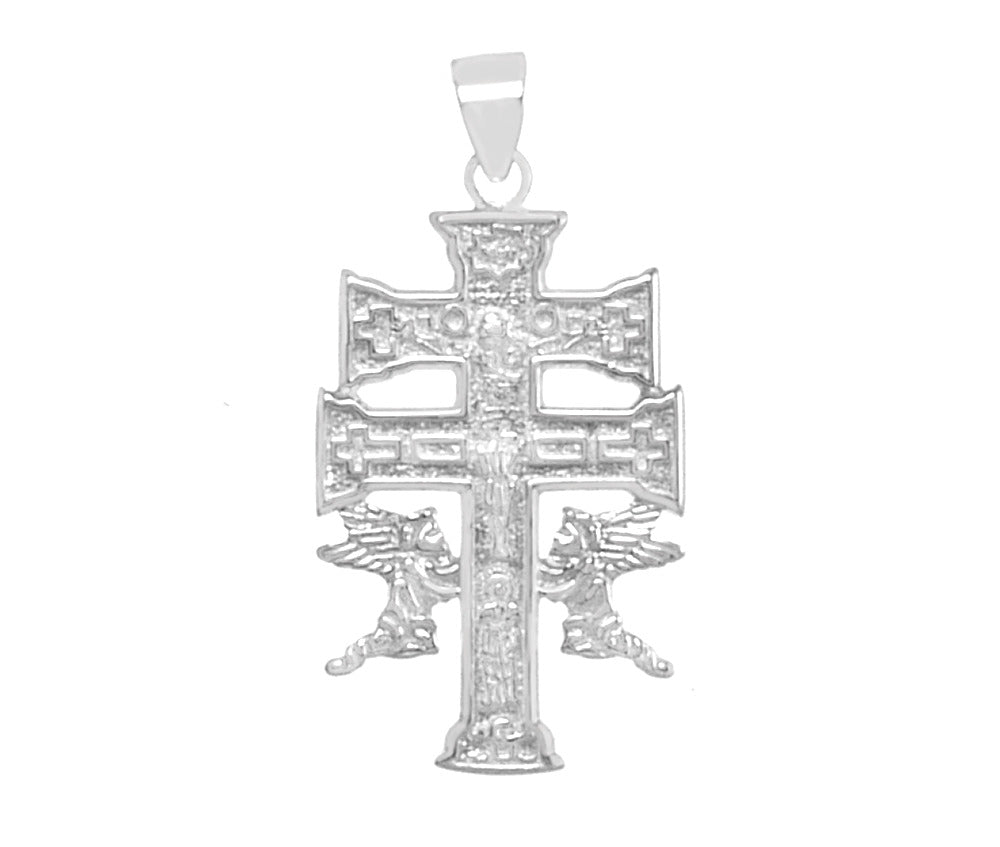 Sterling Silver Caravaca Cross Pendant