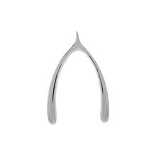 Load image into Gallery viewer, Sterling Silver Wishbone Pendant with Pendant Dimension of 17MMx22.23MM