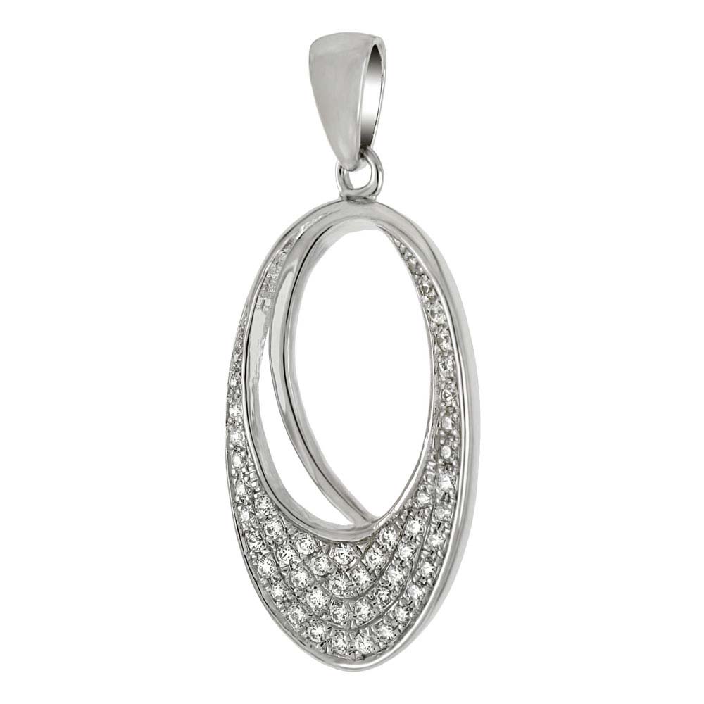 Sterling Silver Cubic Zirconia Pendant