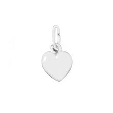Load image into Gallery viewer, Sterling Silver Small Heart Charm Pendant